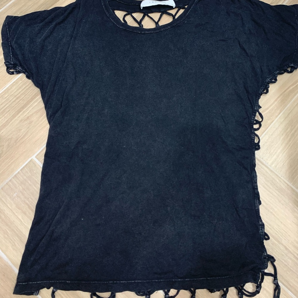 IRO Jeans Gouba Net Back Tee